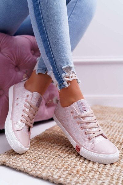 Жіночі кросівки Cross Jeans рожеві DD2R4058