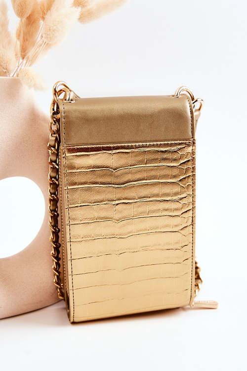 Маленька жіноча сумочка Monnari ETUA020-023 золото