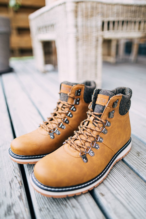 Чоловічі черевики Trappers Big Star Camel EE174402