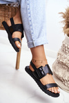 Жіночі босоніжки ZAXY Чорні DD285051