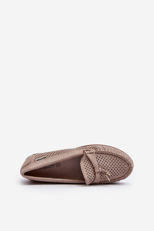 Жіночі сині мокасини Twista з вирізом