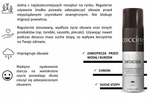 Coccine Antiacqua Footwear Waterproofing 250мл