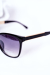 Жіночі сонцезахисні окуляри чорного кольору з сірим омбре