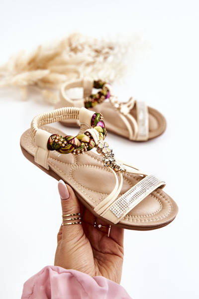 Дитячі сліпони бежеві Sammi