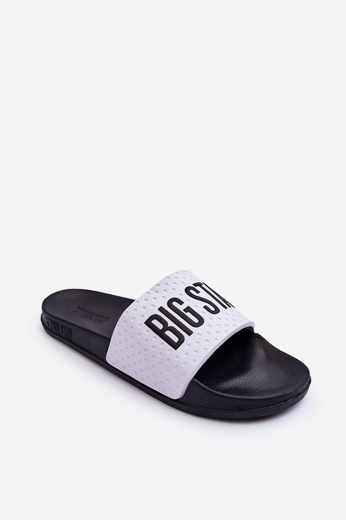 Чоловічі тапочки Big Star MM174320 White-Black