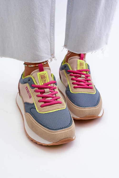 Жіночі кросівки з системою Memory Foam Big Star NN274692 Multicolor