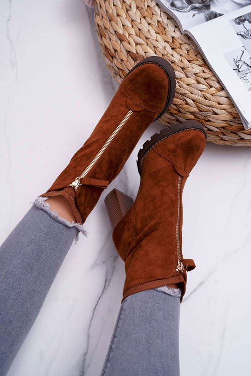 Жіночі чоботи на шпильці Camel Frann