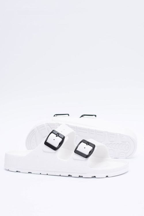 Жіночі легкі садові шльопанці білі