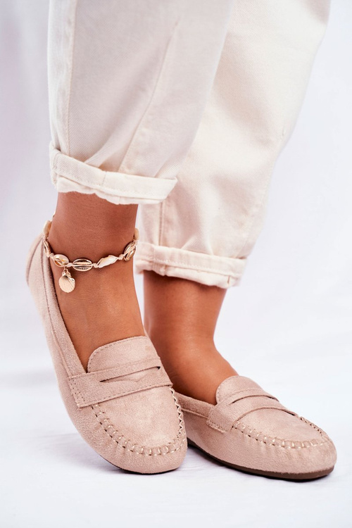 Жіночі лофери Beige Panay