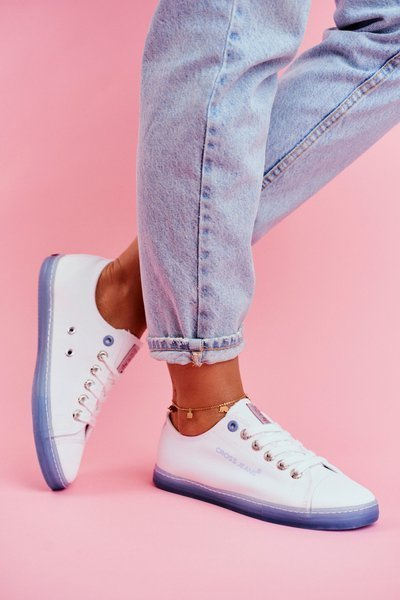 Жіночі кросівки Cross Jeans White Blue FF2R4077C