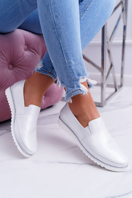 Жіночі мокасини Sergio Leone Silver Magento