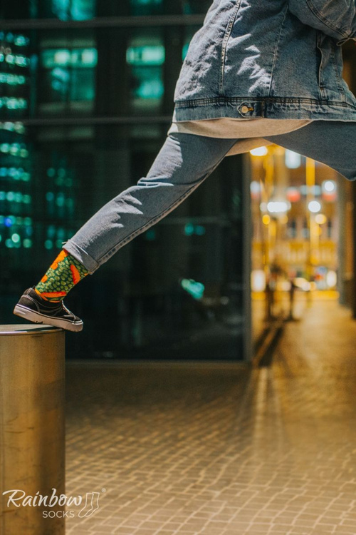 Веселка Шкарпетки Лимони Морква Горошок В Баночці 2 Пара