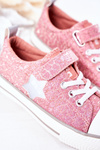 Дитячі кросівки на липучці BIG STAR HH374027 Рожеві