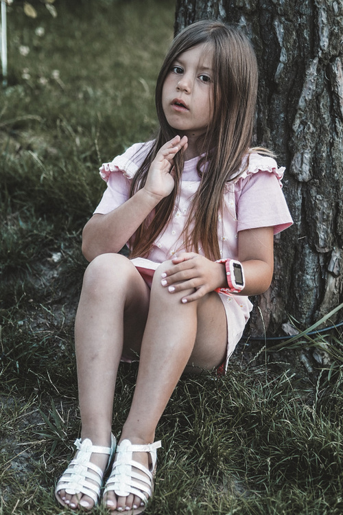 Дитячі сандалі-гладіатори на липучці різнокольорові Radovia