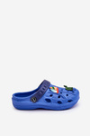 Дитячі поролонові легкі босоніжки Crocs Blue Sweets