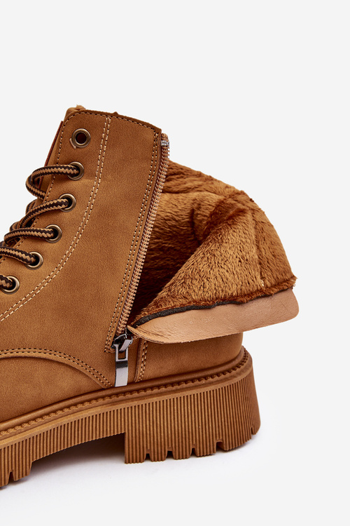 Черевики Trapper Camel Felizia на шкіряній підкладці