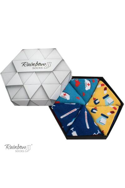 Шкарпетки Rainbow Для нянь і медсестер 3 пари