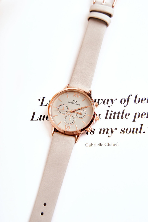 Жіночий наручний годинник Giorgio & Dario сірий