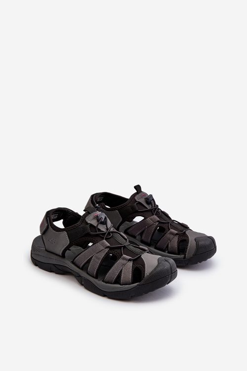 Зручні чоловічі босоніжки 4FRSS24FSANM058-23S сірі