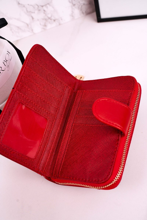 Елегантний жіночий гаманець на блискавці Червоний
