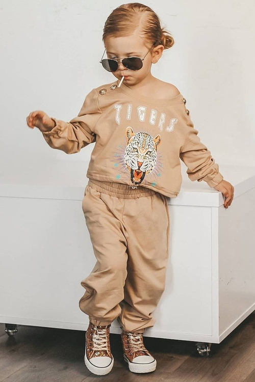 Дитячі кросівки з блискітками Gold Ally