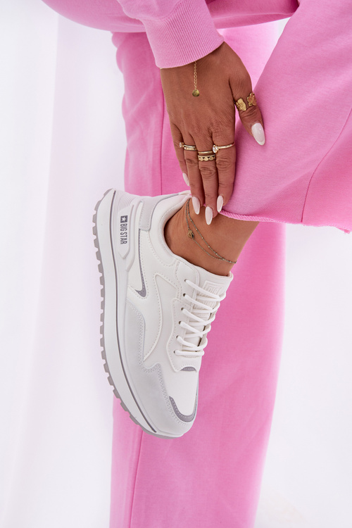 Жіночі Кросівки Big Star RR274A213 HI-POLY SYSTEM Білі