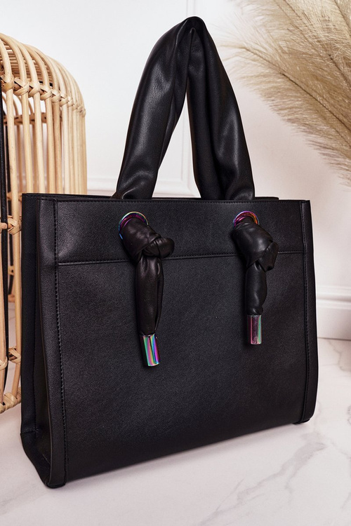 Жіноча сумка шоппер NOBO NBAG-K1090 Чорна