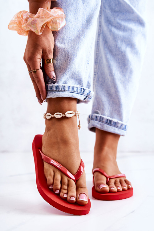 Жіночі шльопанці Big Star JJ274A384 Red