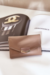 Лакований Жіночий Гаманець Темно-Бежевий Rahner