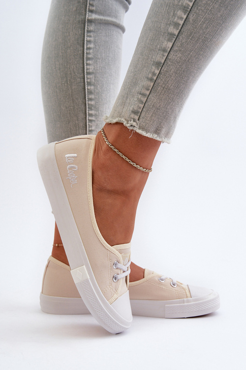 Жіночі кросівки Lee Cooper LCW-24-31-2728 бежевий