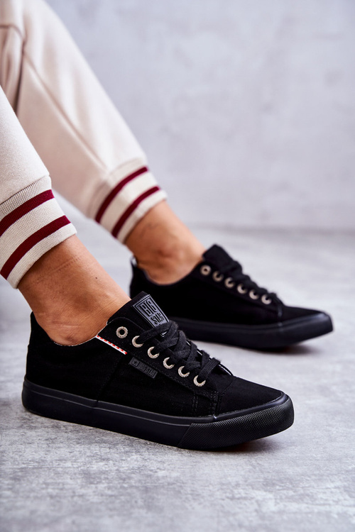 Жіночі низькі кросівки Big Star KK274004 Чорні