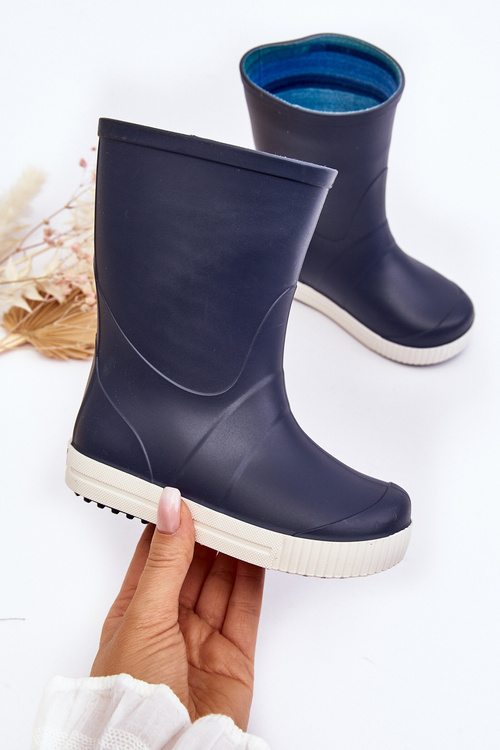 Дитячі сапоги Wave Gokids 979 темно-синього кольору