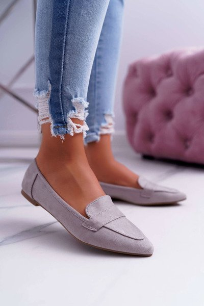 Жіноча балерина Suede Lords Grey Gretar