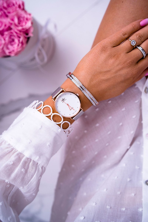 Жіночий годинник Michael John Silver Dimaha