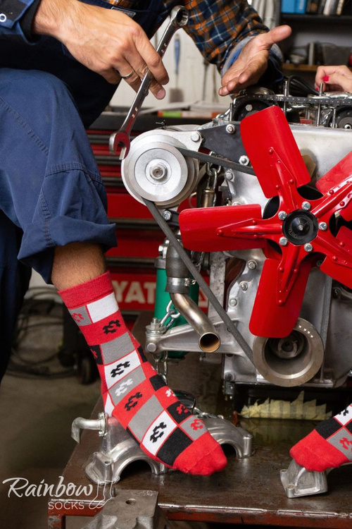 Шкарпетки Rainbow для автолюбителів 3 пари