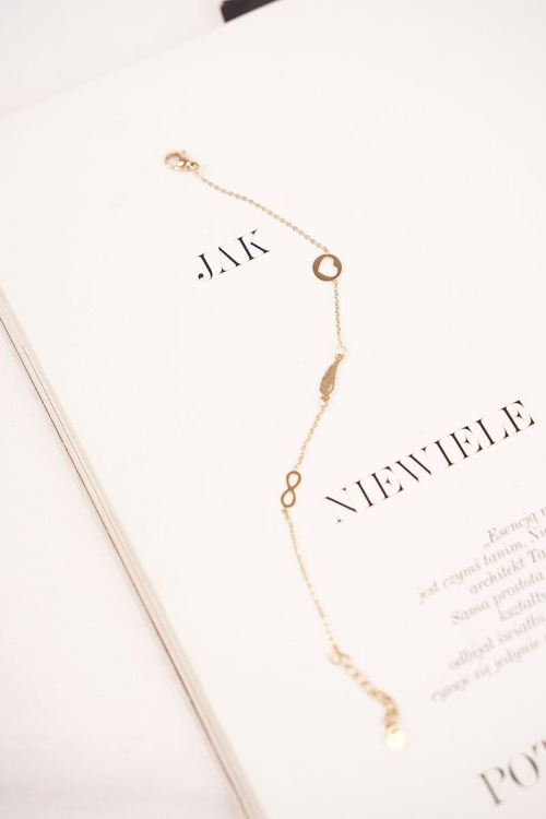 Жіночий браслет Celebrity Gold Infinity Andrea