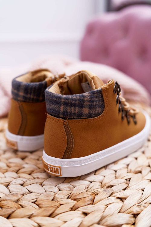 Дитячі черевики для хлопчика Big Star Camel EE374039