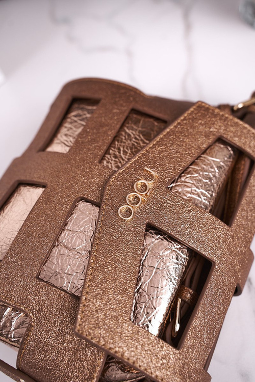 Гаманець маленький жіночий NOBO NBAG-J4104-C023 Золотий