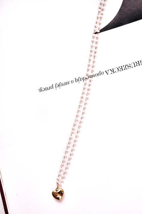 Жіноче золоте намисто ланцюжок Gems Heart Camilla