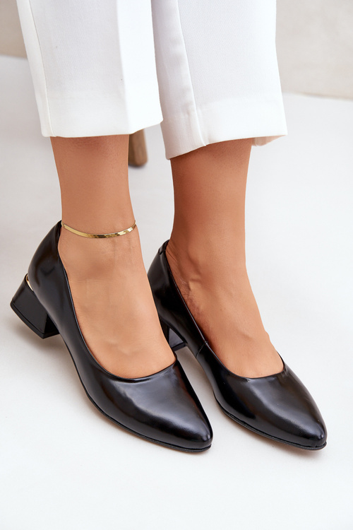 Шкіряні Туфлі Lewski 3118 Чорні