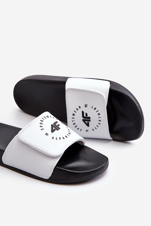 Тапочки дитячі 4FJMM00FFLIF042-10S білий-чорний