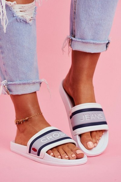 Жіночі джинси Slides Cross Jeans білі FF2R4158C