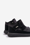 Утеплені чоловічі зимові черевики Snow Boots Black Progress PROGJ-22-153