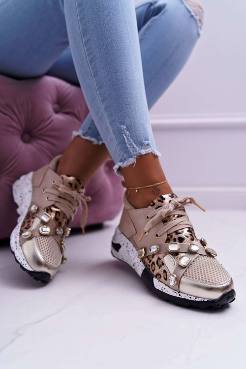 Спортивне жіноче взуття Lu Boo Beige Frency