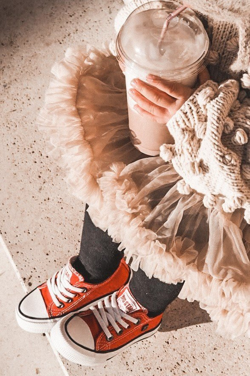 Дитячі класичні низькі кросівки BIG STAR HH374092 Червоні