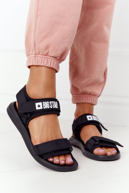 Жіночі спортивні сандалії Big Star HH274A024 Чорні