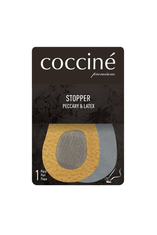 Coccine STOPPER PECCARY&LATEX Шкіряна зупинка для ніг на латексній подушці