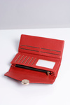 Великий жіночий червоний гаманець
