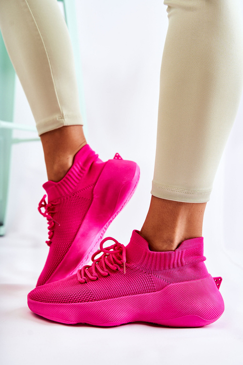 Жіноче спортивне взуття без шнурівки Fuchsia Dalmiro