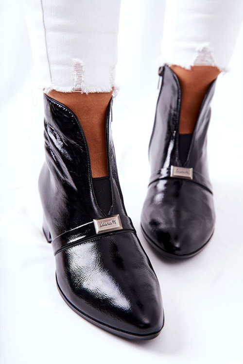 Шкіряні черевики Laura Messi Black 2268